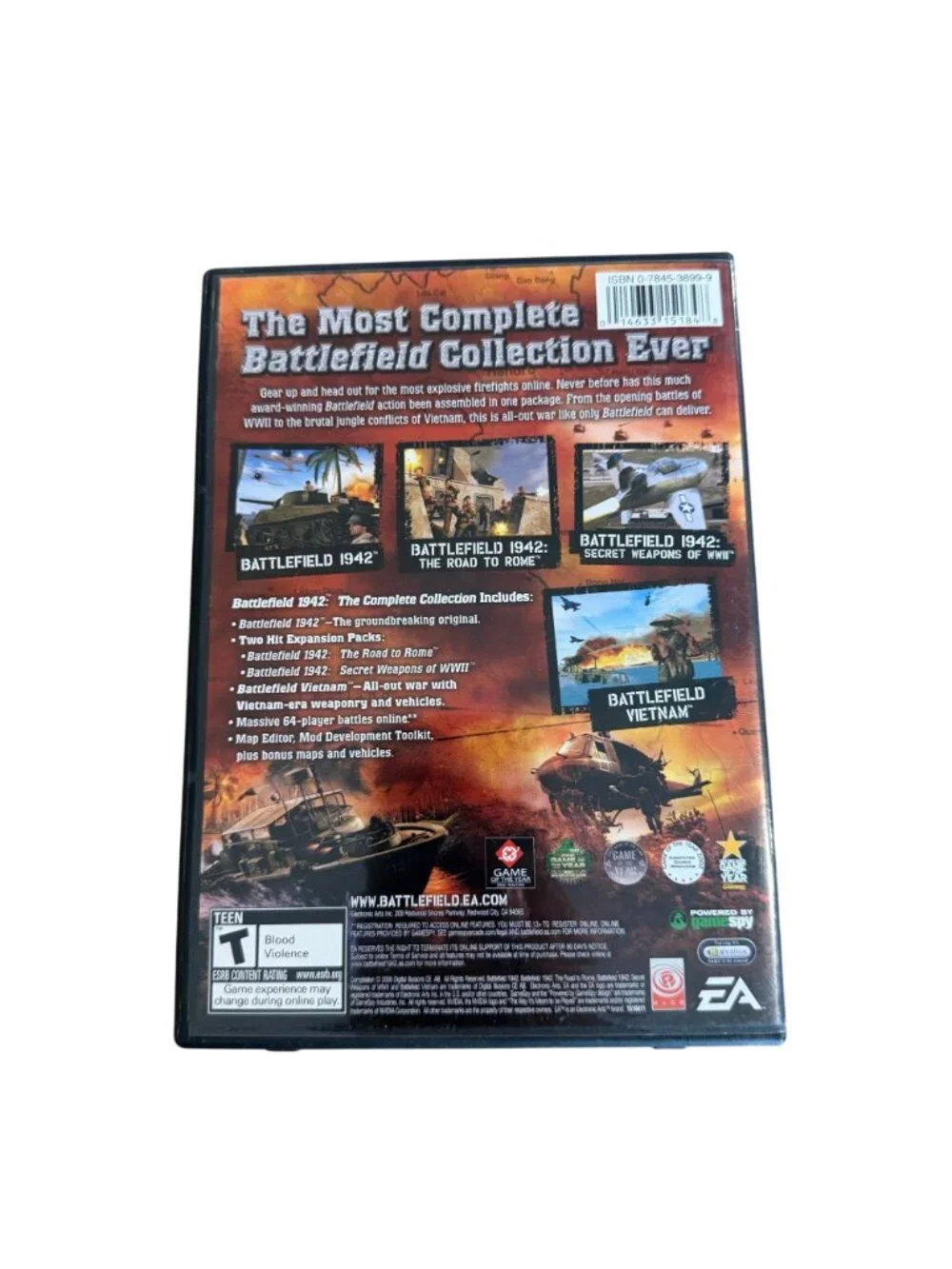Battlefield 1942 The Complete Collection PC CD-ROM Game Expansion Packs EA